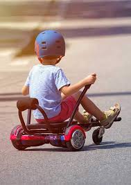 Was ein hoverboard sitz ist, wie das hoverboarden im sitzen funktioniert und. Hoverboard Sitz Hovercart Das Perfekte Balance Board Zubehor