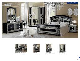 Black And Silver Bedroom Furniture Black And Silver Bedroom Furniture Metallic Bedroom Furniture Classic Bedrooms Aida Black Wsi Silver Bedroom Furniture Black And Silver Bedroom Classic Bedroom