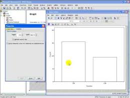 creating a bar chart in spss with apa styling