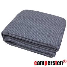 Herzlich willkommen hier bei uns. Vorzeltteppich Camping 4 X 8 Meter 32qm Mit Osen Am Campersten Blau Grau 101 99