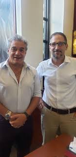 Alejandro Poli mantuvo un fructífero encuentro con el Diputado Nacional de  Río Negro, Agustín Domingo