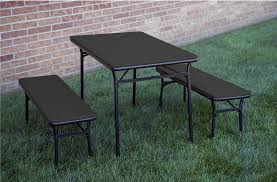 Set up takes a matter of seconds, easily accommodating four hungry campers. Cosco Folding Table And Bench Set 39 44 Reg 89 99