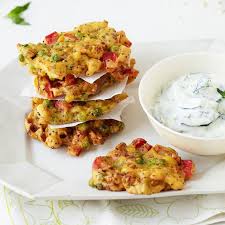 Gemuse Pakora Mit Gurken Minzjoghurt Rezept Rezept Rezepte Minzjoghurt Pakora Rezept