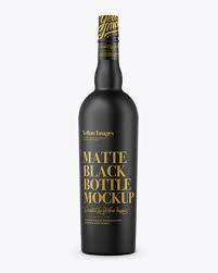 A wide variety of black liquor bottles options are available to you, such as material, industrial use, and surface handling. Black Matte Liquor Bottle Mockup Front View In Bottle Mockups On Yellow Images Object Mockups