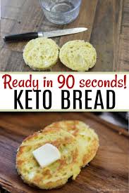 90 Second Keto Bread Recipe So Easy And Keto Friendly Recipe In 2020 Keto Friendly Bread 90 Second Keto Bread Best Low Carb Bread