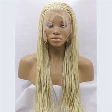 My nape have not improved so if there are other hair under wig maintenance tips, please share. Long Small Box Braids Lace Front Wigs For Women Synthetic Braided Hair Full Wigs Ebay Lace Front Wigs Braided Hairstyles Long Box Braids