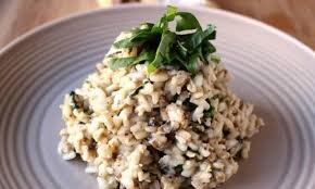 Thermomix Chicken And Mushroom Risotto Recipe By Monica At Cooking It Recipe Mushroom Risotto Stuffed Mushrooms Risotto