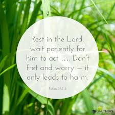 Image result for trust in God's rest image