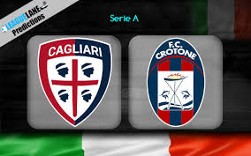Sigue el partido entre crotone y cagliari en directo. Cagliari Vs Crotone Prediction Betting Tips Match Preview