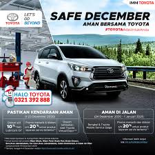Simulasi kredit mobil toyota terbaik. Safe December Aman Bersama Toyota