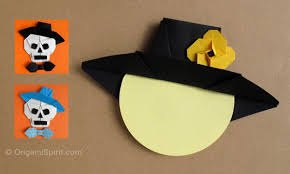 Paper sombrero made from cups ~ a super easy craft that kids can make using dessert size places and cups. How To Make An Origami Hat Origami Sombrero