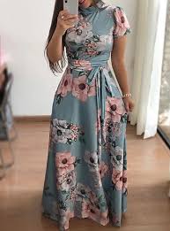 We did not find results for: High Neck Floral Maxi Dress Short Sleeve Light Green