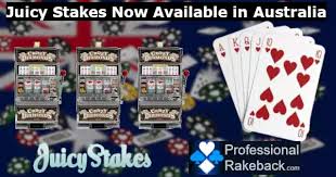 Apr 10, 2018 · play the best real money online pokies for australian players. Juicy Stakes Casino Poker For Australian Real Money Gamers Professional Rakeback