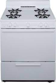 00 prestige star stainless steel glass top 2 burner gas stove, manual ignition, metallic silver Premier Bfk100op 30 Inch Freestanding Gas Range With Four 9 100 Btu Burners 3 9 Cu Ft Oven Capacity Pull Out Broiler And 4 Inch Porcelain Backguard White On White