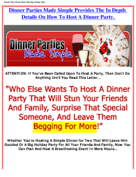 Create a quick and easy menu for your restaurant, catering business, event, or dinner party with a menu template in word. Dinner Party Planning Template Fill Online Printable Fillable Blank Pdffiller