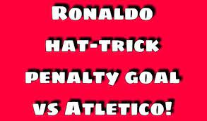 Video Cristiano Ronaldo All Three Goals Vs Atletico Madrid Witty Futty Atletico Madrid Ronaldo Cristiano Ronaldo