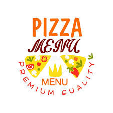 The goods dressing, salad, pickles, tomato, onion, double american cheese choose meat/chicken/veg. Flat Vector Typography Logo Design With Vegetable Pizza Slices Emblem For Cafe Menu Restaurant Food Delivery Company Stock Vector Illustration Of Concept Background 104757206