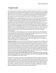 Mencari dan menganalisis study kasus yg berkaitan denganmateri ergonomi, postur kerja, ctd, biomekanik, antropometri, perancanganperalatan Ergonomi Vid Kontorsjobb Och Fysiskt Arbete Inlamningsuppgift Studienet Se