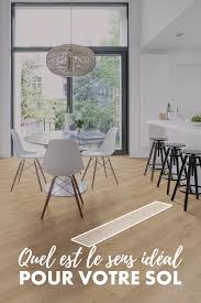 En Long En Large Ou En Diagonale Decouvrez Comment Le Sens De Vos Lames Peut Affecter L Aspect De La Cuisine Sol Stratifie Sol Vinyle Carrelage Cuisine Sol