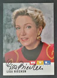 3748 Lisa Riecken RTL Autogrammkarte original signiert