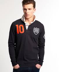 Durch das tragen dieses ursprünglich aus dem. Superdry Valiant Rugby Shirt Herren Oberteile