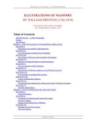 illustrations of masonry by william preston