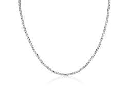 man made diamonds necklaces