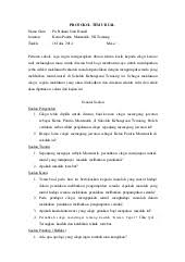 Borang temu bual ragini mani. Soalan Temubual