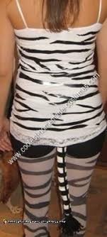 For most children there's nothing better than a holiday that includes dressing up and eating candy! Coolest Homemade Zebra Adult Costume Idea
