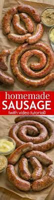 Enjoy homemade sausage recipes from italy, germany, and the american south. How To Make Homemade Sausage Video Natashaskitchen Com