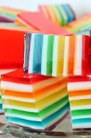 Pour ice water into jello mixture. Rainbow Jello Recipe Instructions Must Have Mom