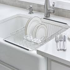 Maybe you would like to learn more about one of these? Expandable In Sink Dish Rack In 2021 Kitchen Sink Drying Rack Sink Dish Rack Sink Drying Rack