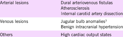 Tinnitus is often caused by noise. Causes Of Pulsatile Tinnitus Download Table
