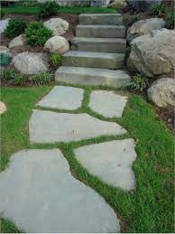 Limestone Stepping Stones Google Search Outdoor Patio Ideas Backyards Garden Walkway Outdoor Gardens