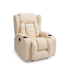 For a deeper dive on the chair's ergonomic features, head here. Elevenfurniture Leather Electric Recliner Armchair Sofa Home Lounge Chair Rocking Massage Swivel Heated Gaming Wing Sofa