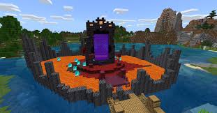 I could use superflat, but that would be a little strange because it is just an endless plain. Rate My Nether Portal Build By U Rsn Minecraft Crafts Minecraft Decorations Minecraft
