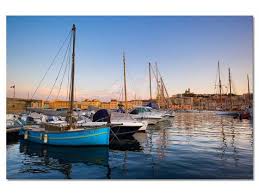 Photo Marseille Les Pointus Du Vieux Port Tableau Deco Vieux Port Photo De Marseille Paysage Ete