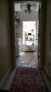 Some ideas of laundry room decor, title: One Room Challenge Urban Industrial Vintage Laundry Room Reveal Bees N Burlap