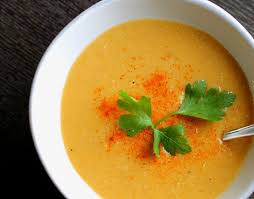 Middle Eastern Red Lentil Soup The Gourmet Gourmand Red Lentil Red Lentil Soup Jordanian Food