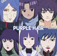 Purple Hair In Naruto Naruto Anime Powerful Images