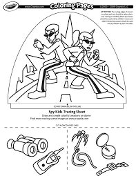 The kids will love these fun santa coloring pages. Spy Kids Crayola Ca