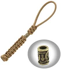Here's a cool diy keychain that has a hidden compartment. Amazon Com Cobra Paracord Lanyard With Brass Bead Heavy Duty Pocket Knife Lanyard For Men Black Survival Gear Lanyard For Outdoor And Camping Survival Sports Outdoors
