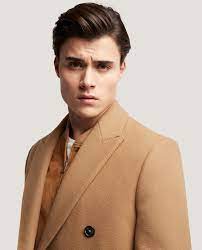 361 results for camel double breasted mens coat. Ives Double Breasted Wool Overcoat Camel Salle Privee