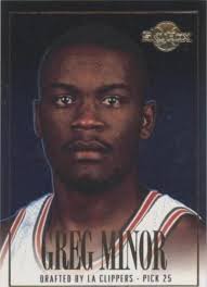 Greg Minor #DP25 1994-95 SkyBox Premium Draft Picks Boston Celtics