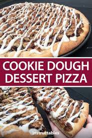 Cookie Dough Dessert Pizza Dessert Pizza Homemade Dessert Pizza Cookie Dough Desserts