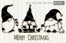 Merry xmas and happy holidays! Christmas Gnomes Svg Scandinavian New Year Winter Elf Vector 972815 Cut Files Design Bundles