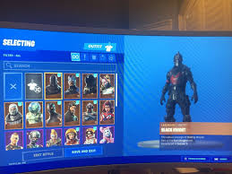 The account is for pc and i have never had the account hacked. Fortnite Black Knight Account And More Fortnite Skins Online Buy And Sell Your Accounts Blackest Knight Fortnite Knight