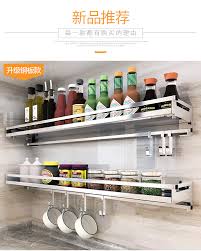 Check spelling or type a new query. 304 Stainless Steel Kitchen Rack Wall Hanging Type Punch Free Seasoning Frame Save Space Supplies Wall Mounted Kitchen Rack Wall Mounted Kitchen Racks Aliexpress