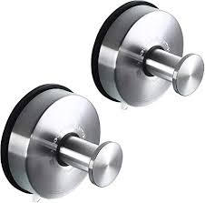Amazon Com Jomola Suction Cup Hooks Suction Shower Hook Bathroom Towel Hanger For Sh In 2020 Stainless Steel Kitchen Utensils Towel Hangers For Bathroom Towel Storage