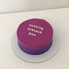 Korean Minimalist Birthday Cake For Boyfriend Minimalist Cake Desserts Pretty Birthday Cakes Just Cakes